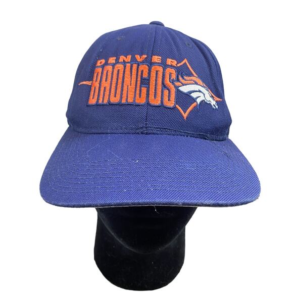 Vintage 90s Starter Pro Line The Right Hat Denver Broncos - Picture 1 of 8